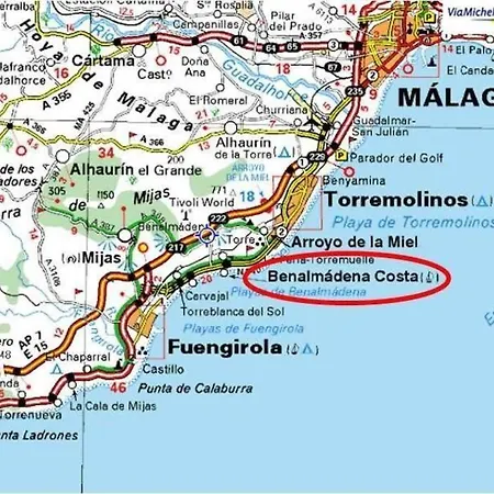 With Sea And Mountain Views En Piso Compartido 1 O 2 Personas Bed & Breakfast Benalmadena